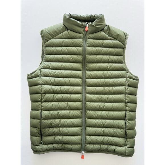 SAVE THE DUCK Other - Save The Duck Men's Full Zip Vest Green M